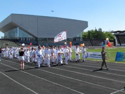 Свыше 400 иркутских спортсменов-юнармейцев