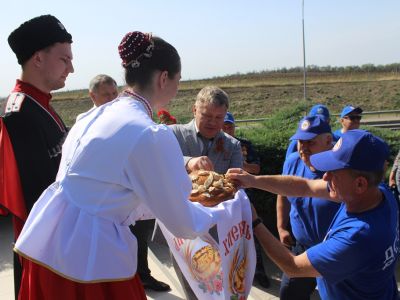 Маршрут автопробега «Линия фронта» пролег по Краснодарскому краю