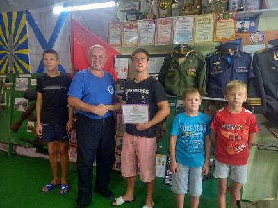 В Ялте отметили активистов ДОСААФ