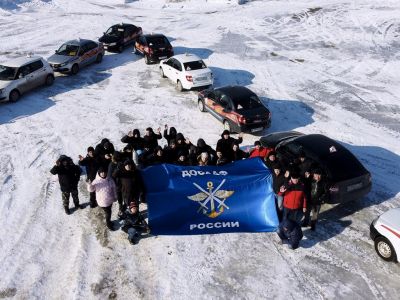 Патриотическая акция в поддержку специальной военной операции России состоялась в Оренбургской области