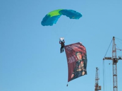 Финиш ледового спидвея в Новосибирске