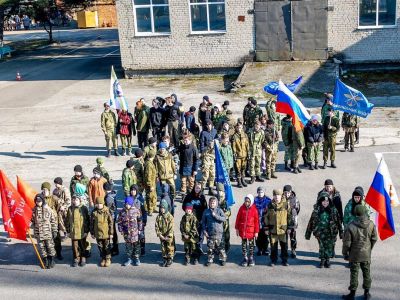 Сбор юных патриотов Ставрополья