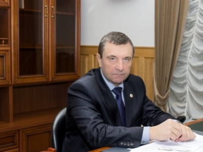 Поздравление председателя ДОСААФ России  Александра Колмакова с Днем защитника Отчества