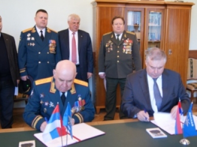 ДОСААФ России и МАИ заключили соглашение о сотрудничестве и отметили День Победы