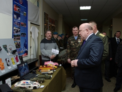 Торжественный пленум совета регионального отделения ДОСААФ в Нижнем Новгороде