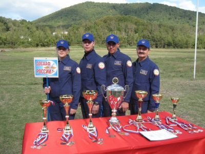 Досаафовские спортсмены-парашютисты участвовали в чемпионате авиационных спасателей