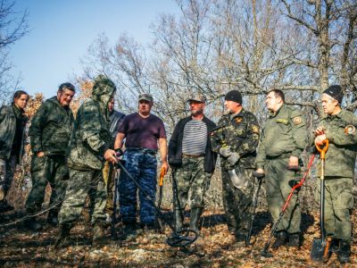 Ялтинские поисковики подняли останки защитника Севастополя