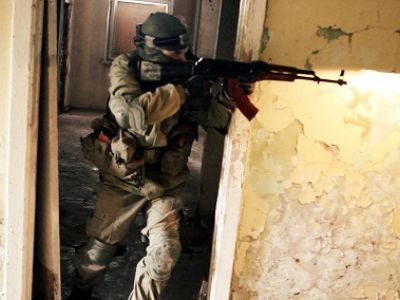 Тактический тренинг по штурму зданий прошел в Москве