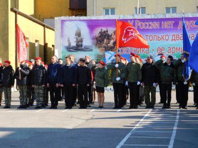 Калининград: на старт региональных военно-патриотических игр вышли будущие защитники Родины