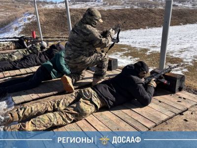 Ставропольский край: занятия НВП на гарнизонном полигоне