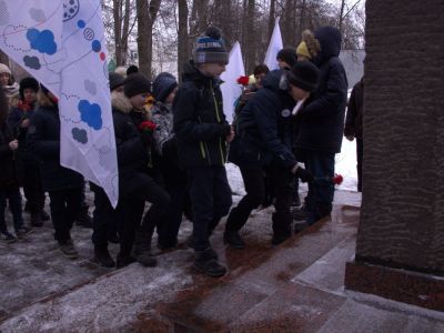 Московские школьники почтили память советских стратонавтов