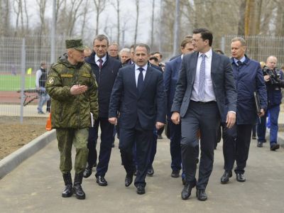 Председатель ДОСААФ России побывал в Нижегородском кадетском корпусе