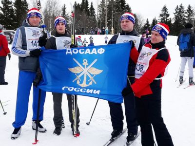 На «ДОСААФовской лыжне» – и стар, и млад