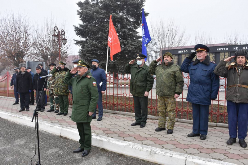 На Курпских высотах почтили память погибших воинов