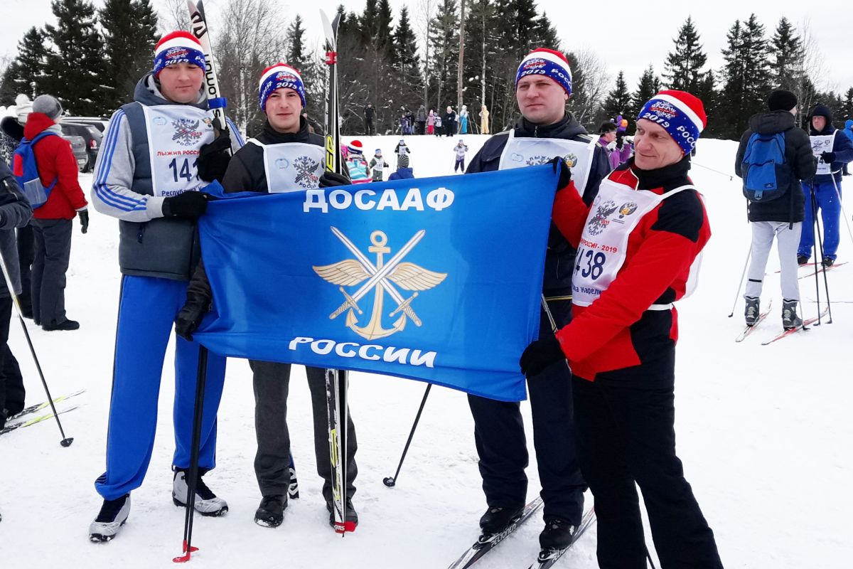 На «ДОСААФовской лыжне» – и стар, и млад