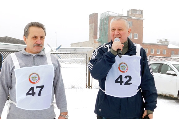 Калининградский снегопад не помешал марш-броску